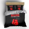 Design guantoni da boxe rossi. Set lenzuola Set copripiumino Copripiumini Federe(1*Copripiumino 2*Federe senza imbottitura piumone)