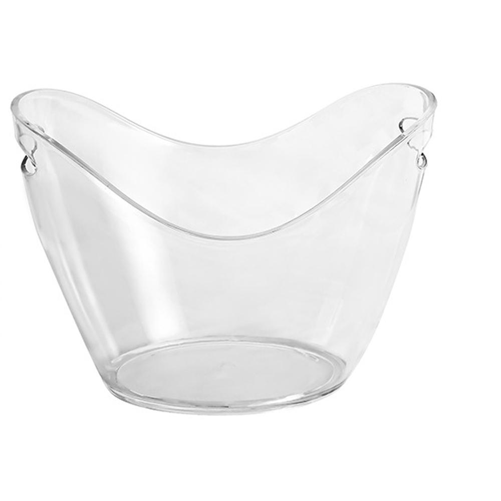 Acrylic Ice Bucket Transparent IceStorage Bucket BeverageCooling Bucket Party Champagne Bucket Essential for Entertaining Guests