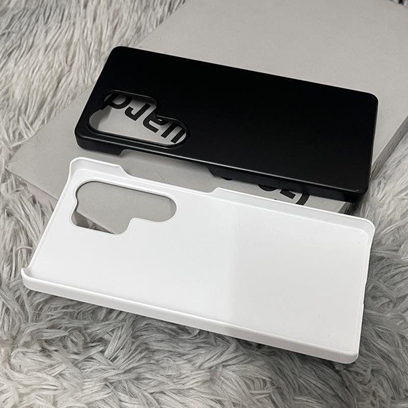 Luxury PC Hard Frameless Matte Ultra-thin Plain Phone Case For Samsung Galaxy S25 S24 S23 S22 S21 S20 Ultra S10 Plus Note 20 10