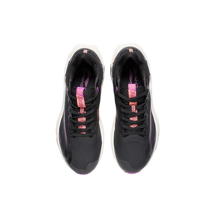 Li Ning Furious Rider 5.0 BOOM Technology Low Top Running Shoes Women's Black Purple ARZR002-11