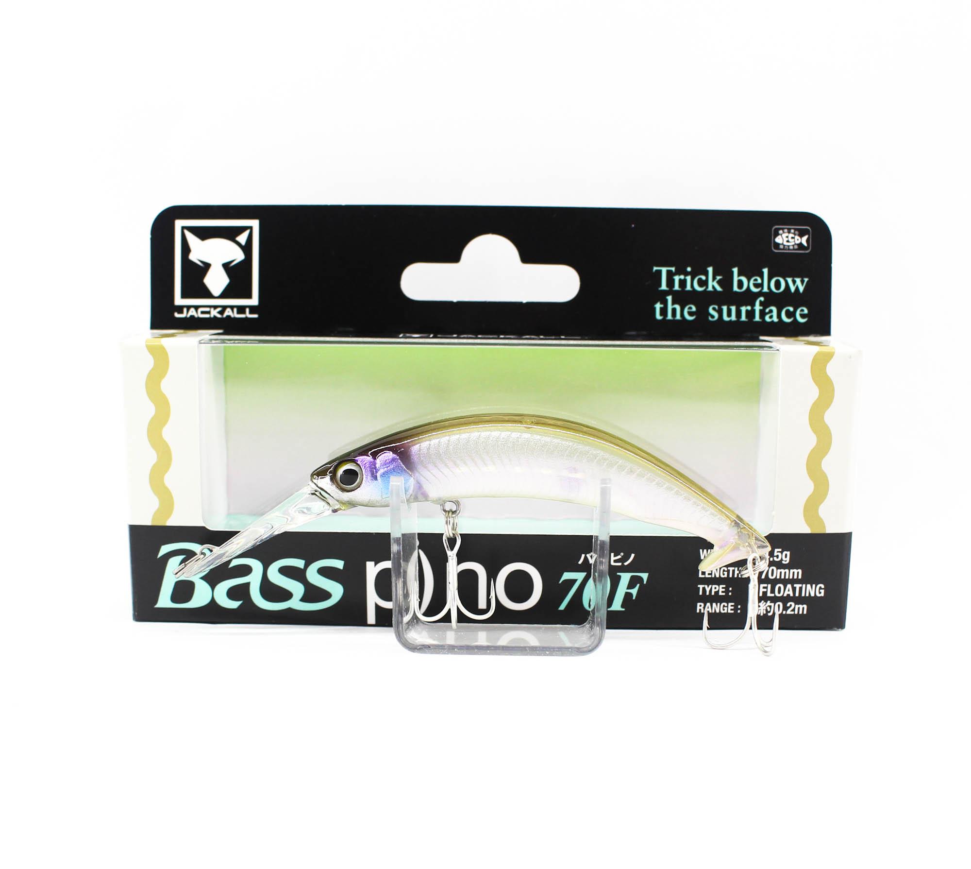 

Jackall Bass Pino 70F Floating Lure Natural Ghost Wakasagi (5418)