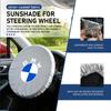JYPK6 Car Steering Wheel Sunshade Heat Isolate Anti Scratch Cover For BMW M3 M5 X3 E93 F10 F20 F30 F40 F15 F25 F26 F31 F49 F86