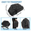 3-in-1 Bicycle Bag Reflective Bike Saddle Bag Waterproof Bike Rear Rack Bag with Shoulder Strap