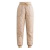 Women's High Waisted Autumn and Winter Thickened Warm Down Cotton Pants