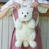 West Highland White Terrier Dog Doll Backpack Cute Girl Decorated Bags Shoulder