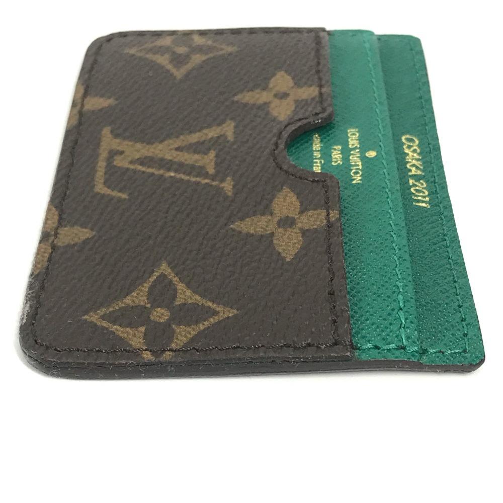 Louis Vuitton Monogram 2011 Shinsaibashi Renewal Commemoration Card holder Case