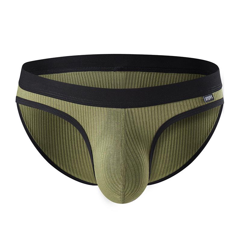 GTOPX Men's U-Convex Low-Waist Sports Underwear - European & American Style.