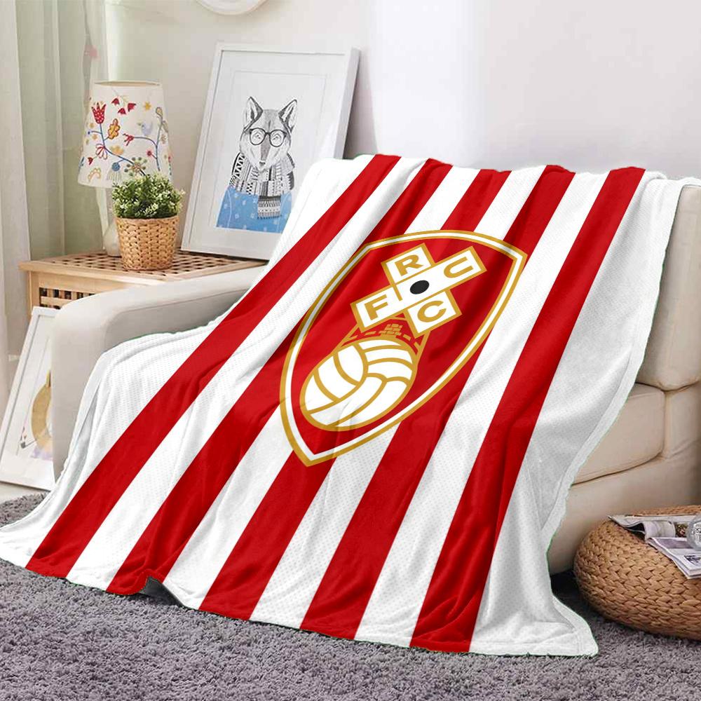 Rotherham United Flannel Blanket, High quality Comfortable for All Seasons, Home Decor, Warmth and Comfort