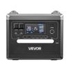 Portable Power Station, 2400W 2160Wh Power Station Solar Generator with 10 Output Ports & Adjustable Input Power, Expandable LiFePO4 Battery Backup
