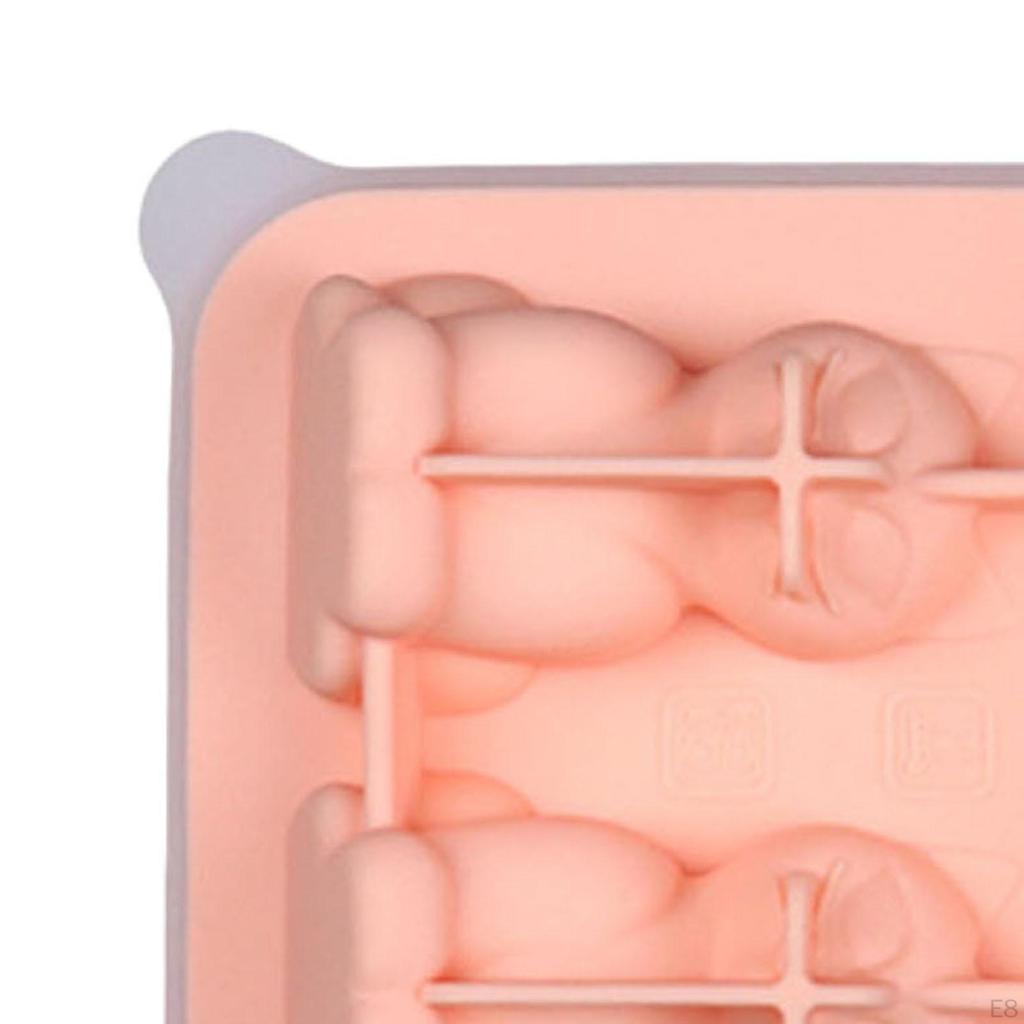 Silicone Chilled Cube Tray Portable DIY Making Tool for Tea Drink Juice black