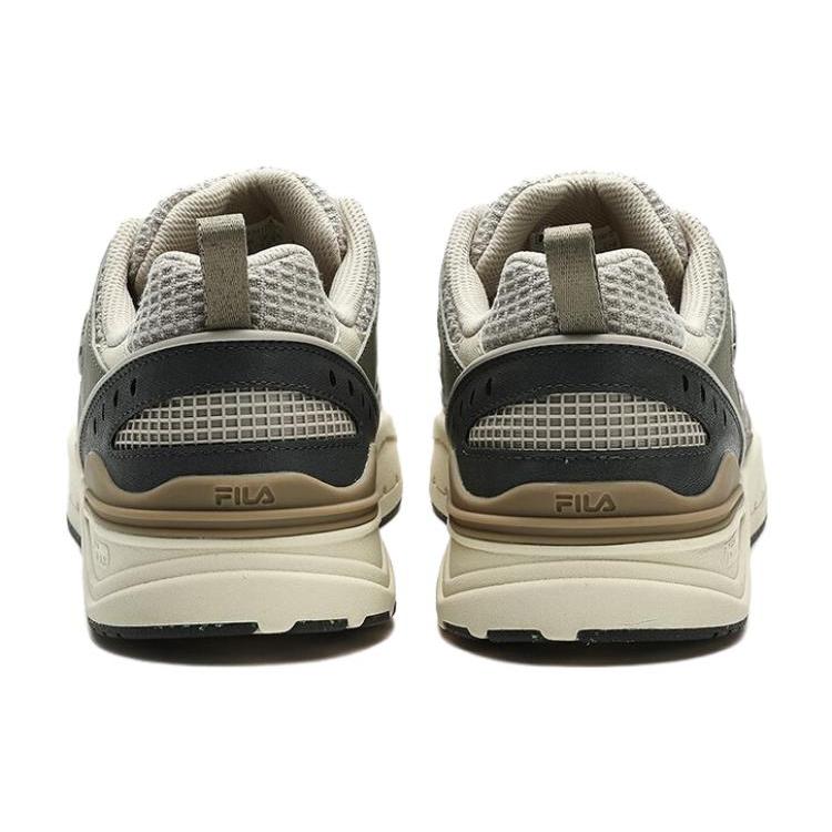 New FILA SLAM Cushioned Wear Resistant Supportive Lightweight Low Top Casual Shoes Men's Light Green F12M341208FSO