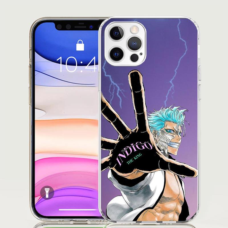 Bleach Grimmjow Phone Case For Apple iPhone 17 Air 16 15 Plus 14 + 13 Mini 12 11 Pro Max 7 8 SE 16Max Soft Shell Cover Coque 17