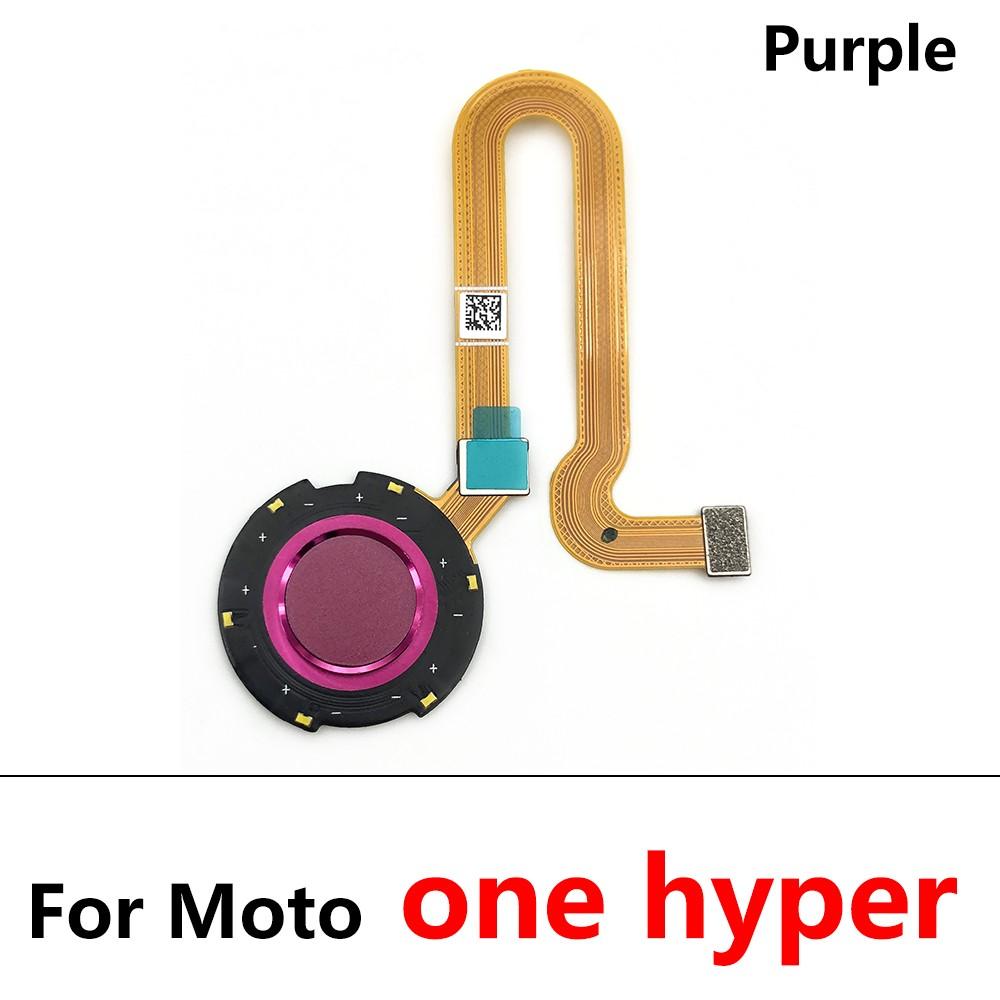 Fingerprint Scanner For Moto One Fusion Plus One Hyper ID Home Button Fingerprint Menu Return Key Recognition Sensor Flex Cable
