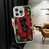 Black Panther Cool Animal Shockproof Phone Case for iPhone 17 Air 16 16E 15 Pro Max 14 Plus 13 Mini 12 Back Cover Anti Fall Fund