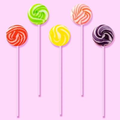 Transparent Candy Bar Lollipop Cake  Stirring  Biscuit and Chocolate Topping 100pcs Baking Accessories   Cake