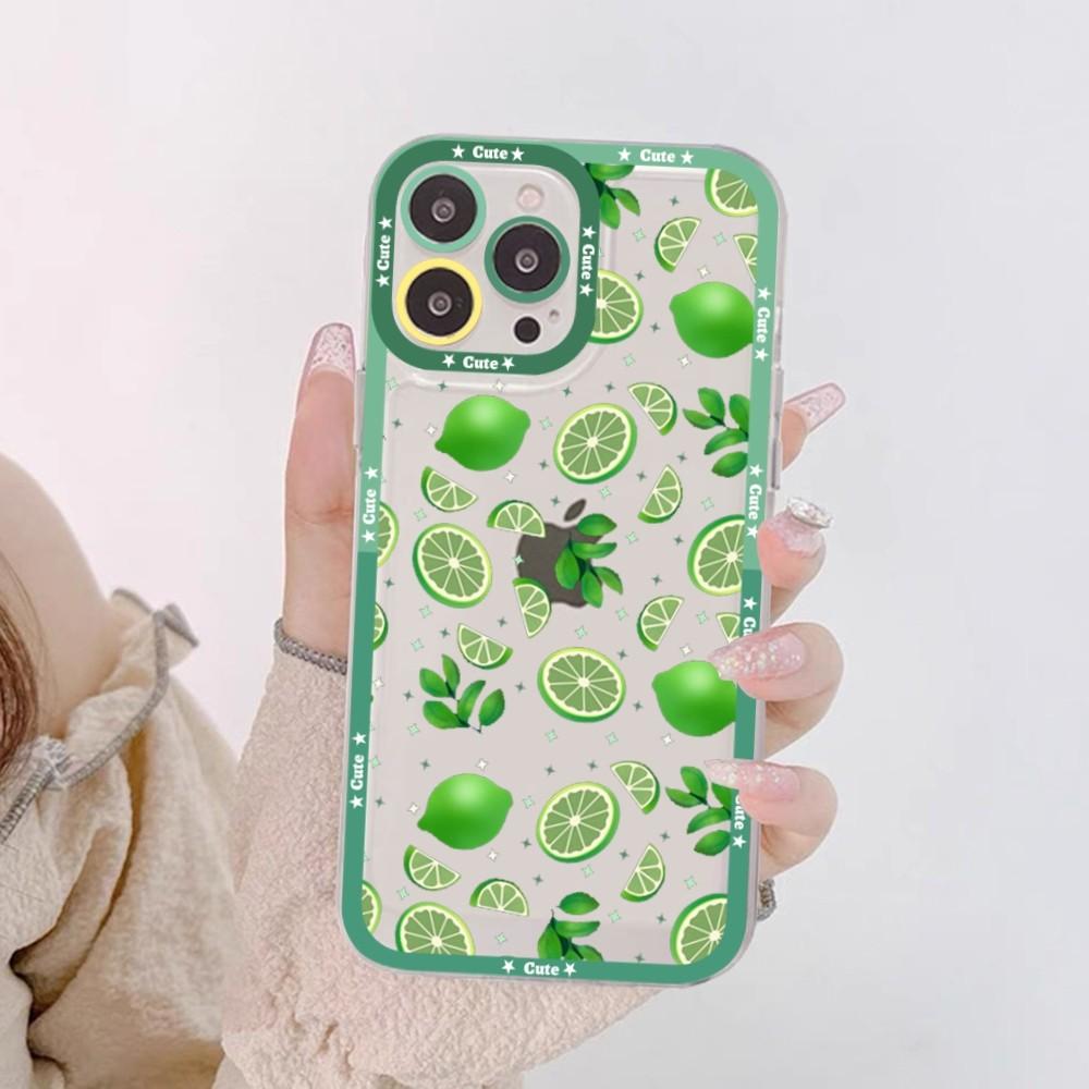 Fruit Lemon Cherry Phone Case For Redmi 7 8 9 A For Redmi Note 5 7 8 9 10 11 Pro Max 4G 5G Funfas