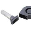 Quiet 12V Blower Fan 5500RPM High Airflows Speed Control For DIY Smokeless Fire Pit Stove Cooling Metal Duct Setups
