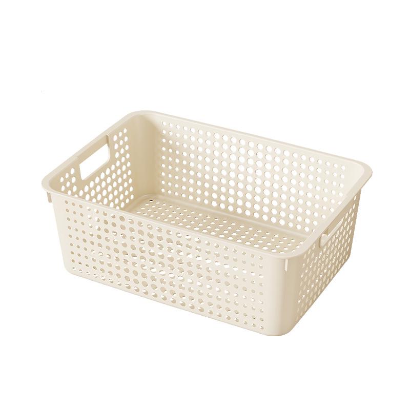 Multipurpose Plastic Storage Basket for Snacks, Toys, and Books