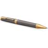 PARKER Parker Ballpoint Pen, Ingenuity Gray GT, Medium, Oil-based, Gift Box, Gift Present, Luxury...