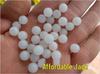 Ten Thousand Xinjiang White Jade Half-Drilled Beads for DIY Jewelry Accessories