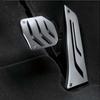 2PCS Stainless Steel + Rubber Accelerator Pedal for BMW M Series M2 (F87) M3 (F80) M4 (F82/F83) M5 (F10) M6 (F12/F13)