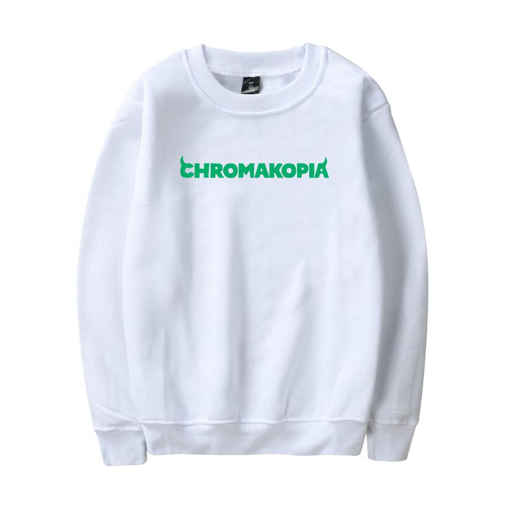 Chromakopia Oversized Hoodie Women Men O-neck Long Sleeve Crewneck Sweatshirt Casual Tracksuit Clothes