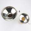 1/2Pcs Stainless Steel Funnel with Non-Slip Handle, Food Grade Metal Kitchen Filling Funnel, Wide Mouth Canning Funnel for Bottles & Jars