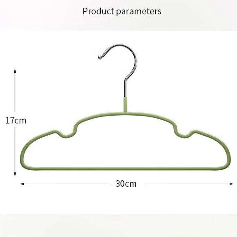 Chang Baosen Children's Non-Slip Resin Hangers (20-Pack)