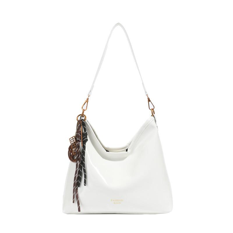 Urban Minimalist Pu Shoulder Bag With Large Capacity For Daily Use