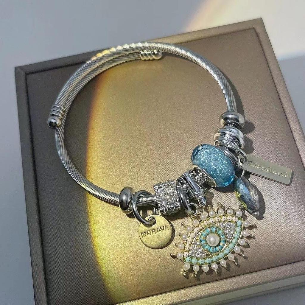 Handstring Princess Dream Bracelet Ocean Demon Eye Bracelet with Diamond Bracelet