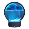 3D Quicksand Hourglass Night Light: Dynamic Atmosphere Lamp for Home, Bedroom, and Desktop Decoration - Ideal Holiday Gift