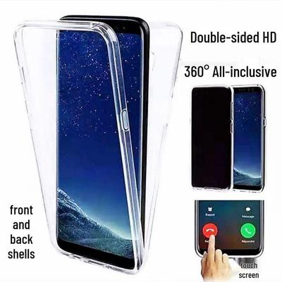 Samsung A05, S24 Ultra, M52, A53 5G Silicone 360° Full-Coverage Front & Back Soft Case