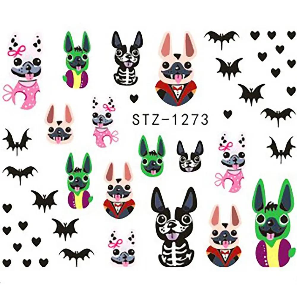 3D Halloween Geist Nagelsticker Mumie Geist Spinnennetz Selbstklebend Glitzer Aufkleber Nagelkunst Slider Aufkleber Maniküre Dekor