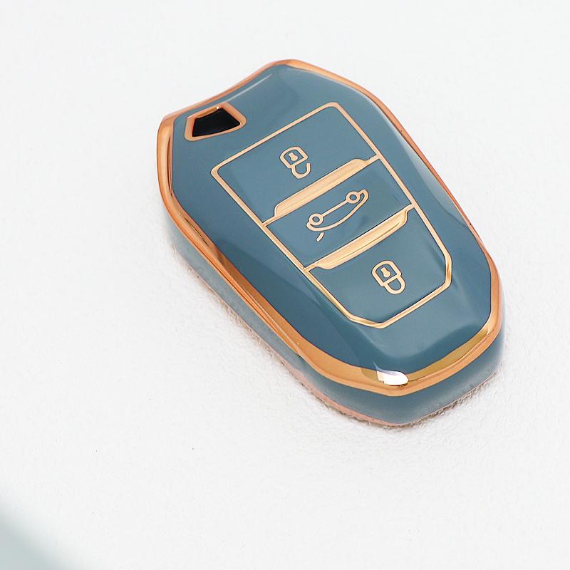 TPU Shell Keyless for Peugeot 308 508 2008 407 5008 301 207 208 3008 206 for Citroen C3 C4 C5 Berlingo Remote Car Key Case Cover