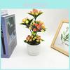 Simulated Berry Potted Plant Artificial Green Plant With Stone Decoration For Home And Event Styling