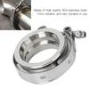 Stainless Steel V Band Clamp with Flange for Auto Exhaust Pipe(2.25inch57mm )