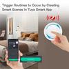 Tuya ZigBee Smart Knob Switch DIY Wireless Scene Button Rotatable Dimmer Switch Home Appliances Automation Linkage Remoter
