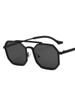 Classic Metal Punk Square Sunglasses Men Women Retro Double Bridges Fashion Woman Polygon Sunglasses Trendy Vintage Shades UV400
