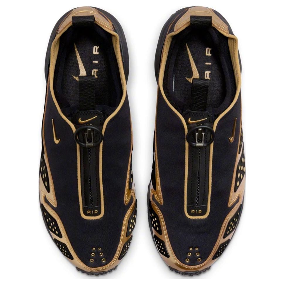 Nike Air Max Sunder Preto Cinza Fumaça Escuro Dourado Metálico Feminino HJ4130-002