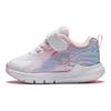 Anta Kids Round Toe Velcro Shock Absorbing Wear Resistant Low Top Walking Shoes Baby Shoes White Pink Blue 322410012-2