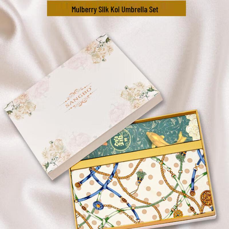 SANGBO 90x90cm Scarf & Color-Changing Umbrella Set