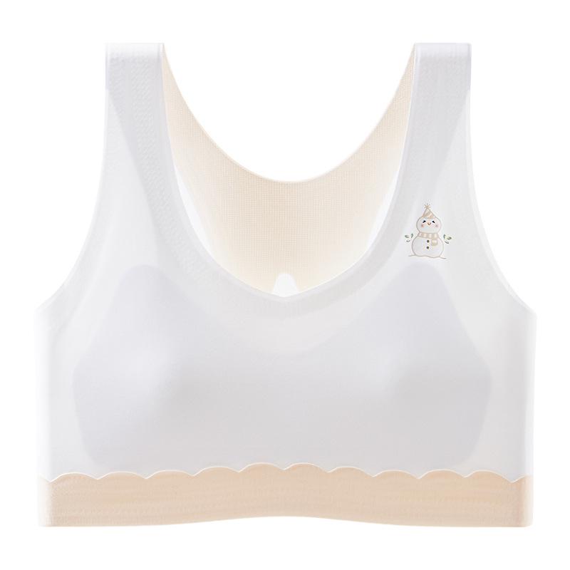 

Young Girls Fixed Cup Sports Bra for Students L (70-95 jin)