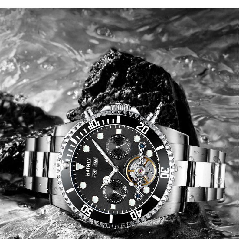 HAIQIN Men's Business Mechanical Watches