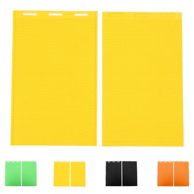 2PCS Beeswax Press Sheets 5.4mm Silicone Flexible Beeswax Foundation Sheet Beekeeper Equipment for Beekeeping Honeycomb Making