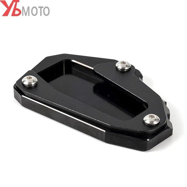 Motorcycle CNC Side Stand Extension Kickstand Enlarge Pad For Ducati SCRAMBLER 1100 Sport Icon Dark DesertX Desert X 2022 2023