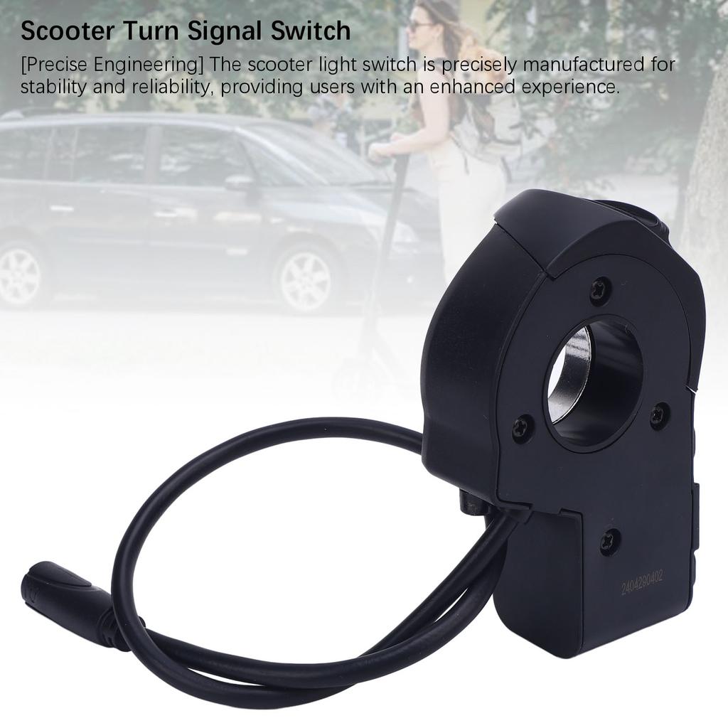 Elektroroller Licht Blinker Schalter Lenkermontage Integrierter Licht- und Blinkerschalter für SmartGyro