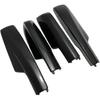 Fit for Highlander 2001-2007 Black Car Styling Roof Rack Cover Center Bar Rail End Shell 6P Replacement(2pcs)