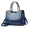 Trendy Mom Bag Perfect For Daily Use 2023 Summer Collection Medium Size Crocodile Pattern Multiple Colors