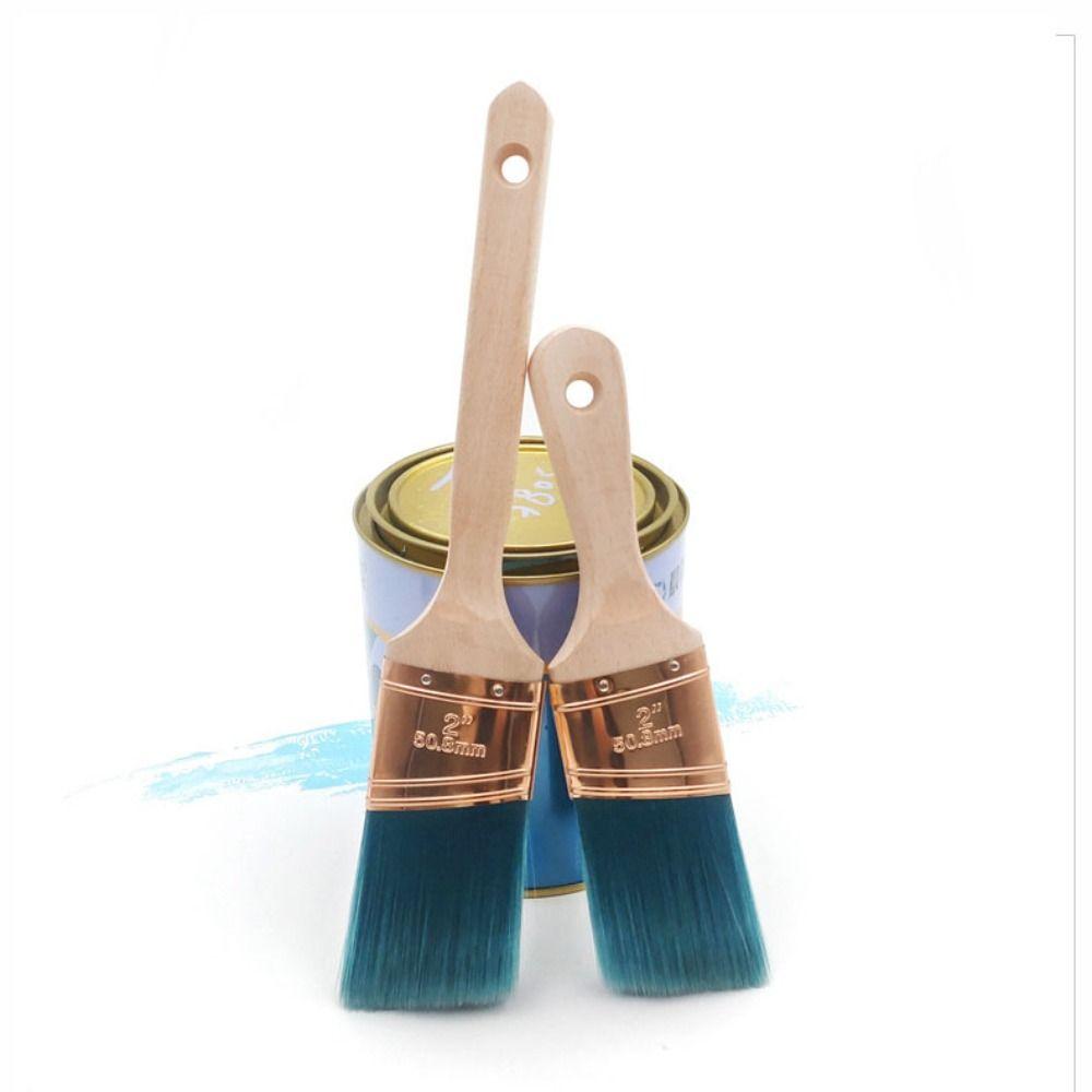 Fewer Brush Marks Soft Bristle Brush 2 Inch Wall Brushing Tools Firm Paint Brush  Painting
