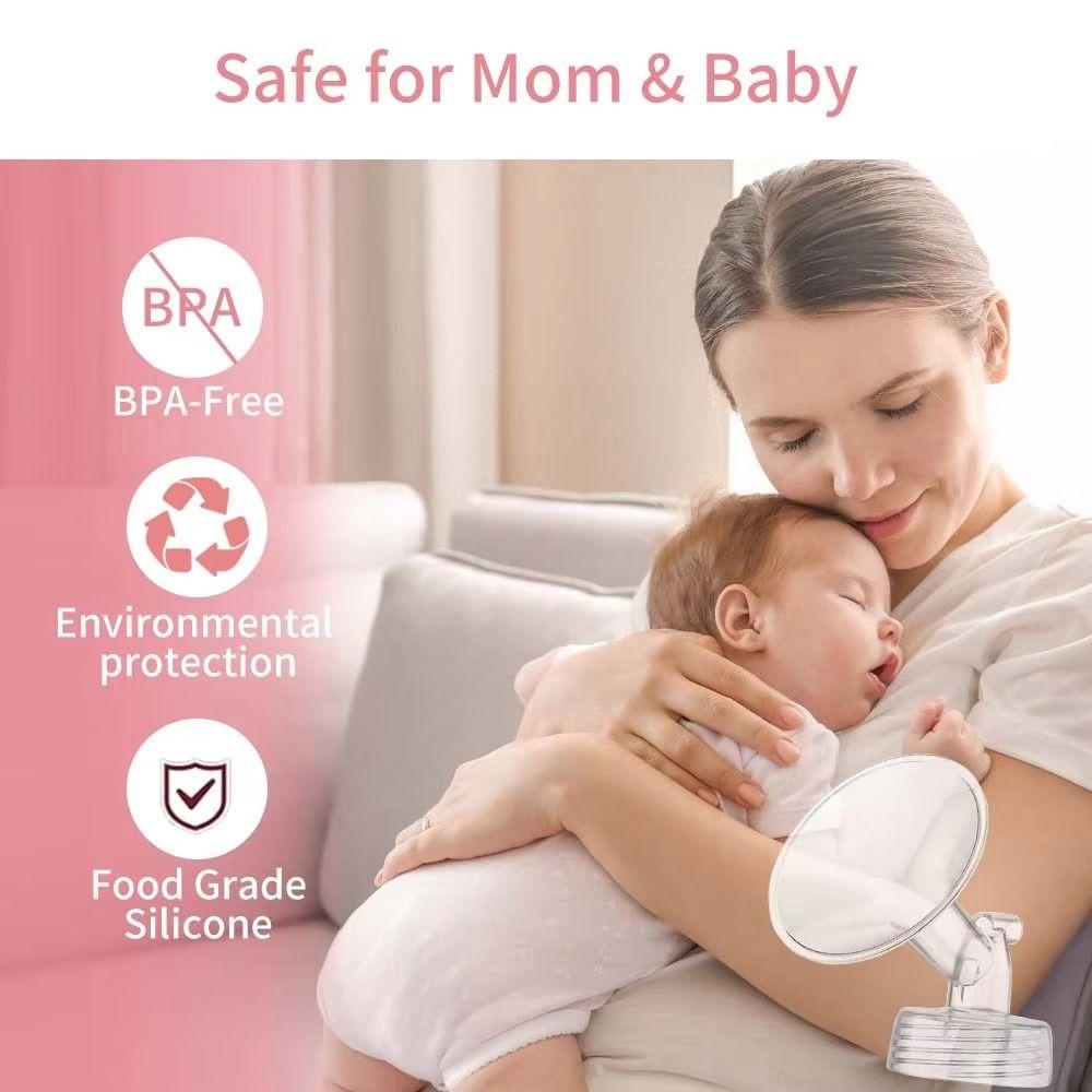 Replacement Baby Breastfeeding Accessories Wide Mouth Breastpump Parts  Newborn Babies